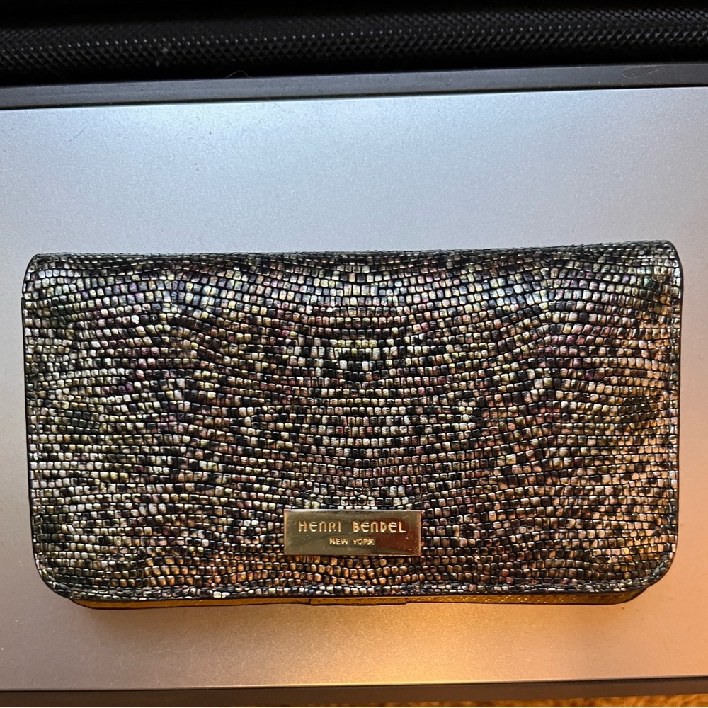 Henri Bendel Phone Case Snap Wallet